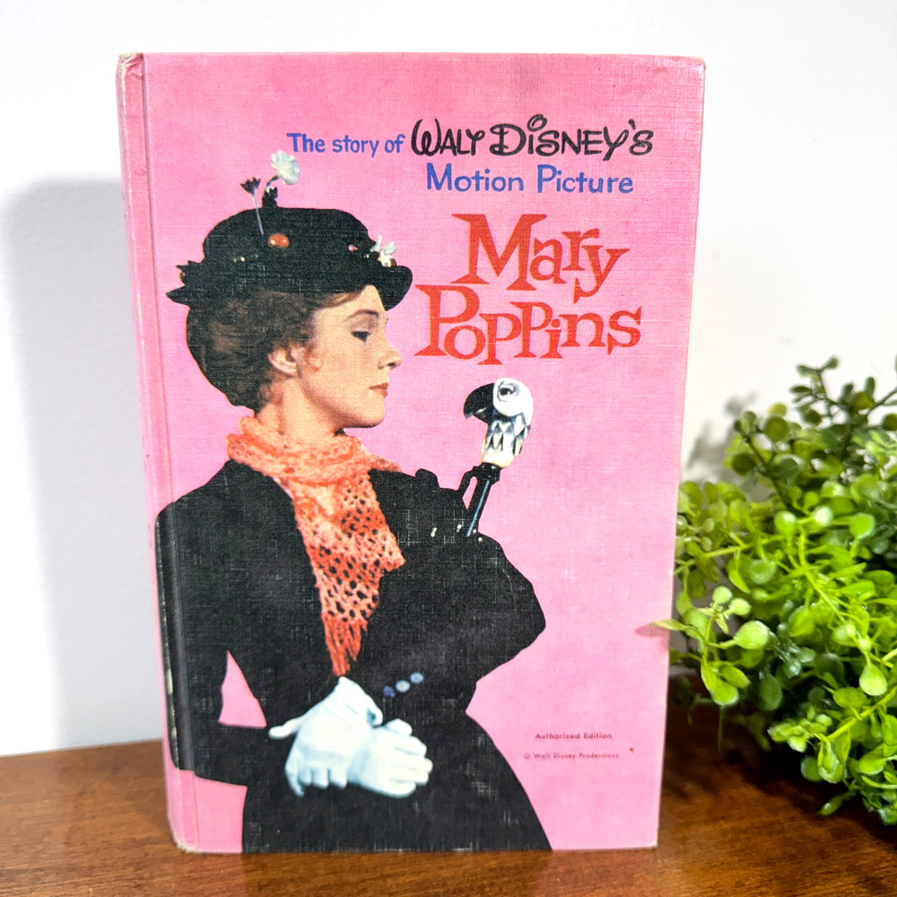 Walt Disney's The Story of Mary Poppins Motion Picture Edition 1964 Whitman